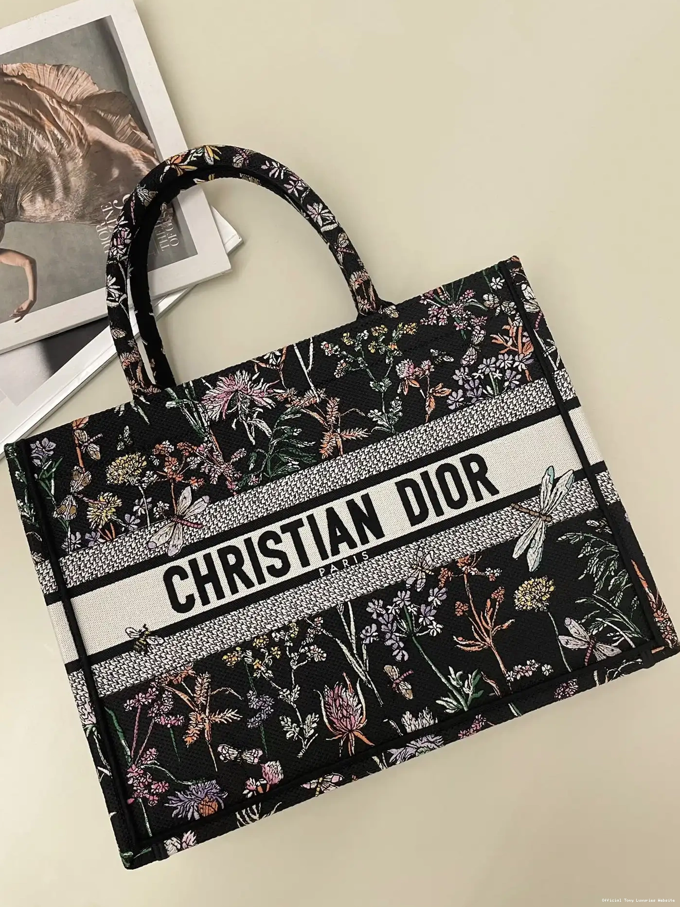 Tony Luxuries diro BOOK TOTE-36*18*28CM MEDIUM 0619
